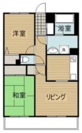 キャンベルハイツ綱島の物件間取画像